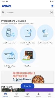 Chewy android App screenshot 5